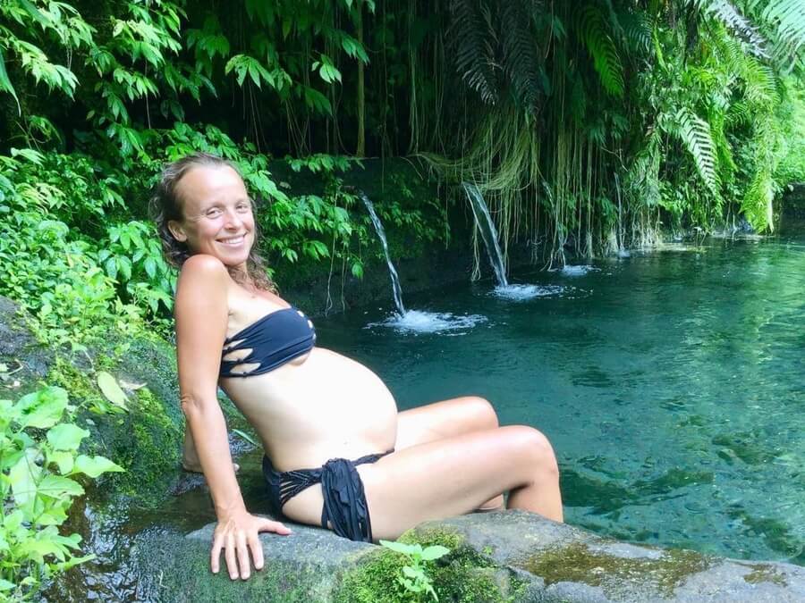 A holy spring deep in the jungle in Bali where locals go to bathe and raise their vibration every day!